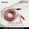 3.5mm to Dual RCA Audio Cable – High-Quality Stereo Audio Connection for Phones, PCs, and Amplifiers 3.5mm to Dual RCA Audio Cable – High-Quality Stereo Audio Connection for Phones, PCs, and Amplifiers