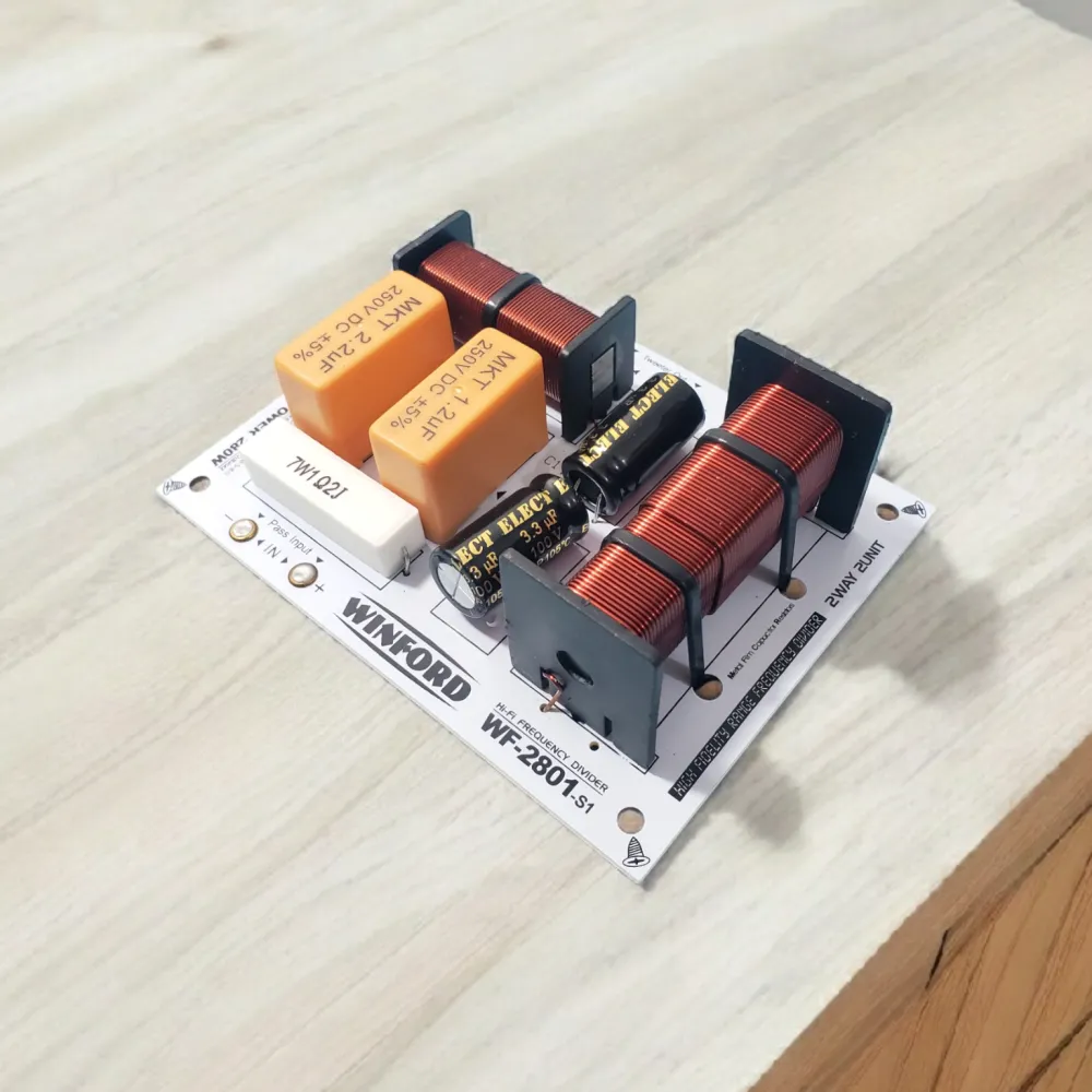 Windford WF-2801-S1 2-Way Crossover – High-Quality Audio Splitter | Voltech Electronics Windford WF-2801-S1 2-Way Crossover – High-Quality Audio Splitter | Voltech Electronics
